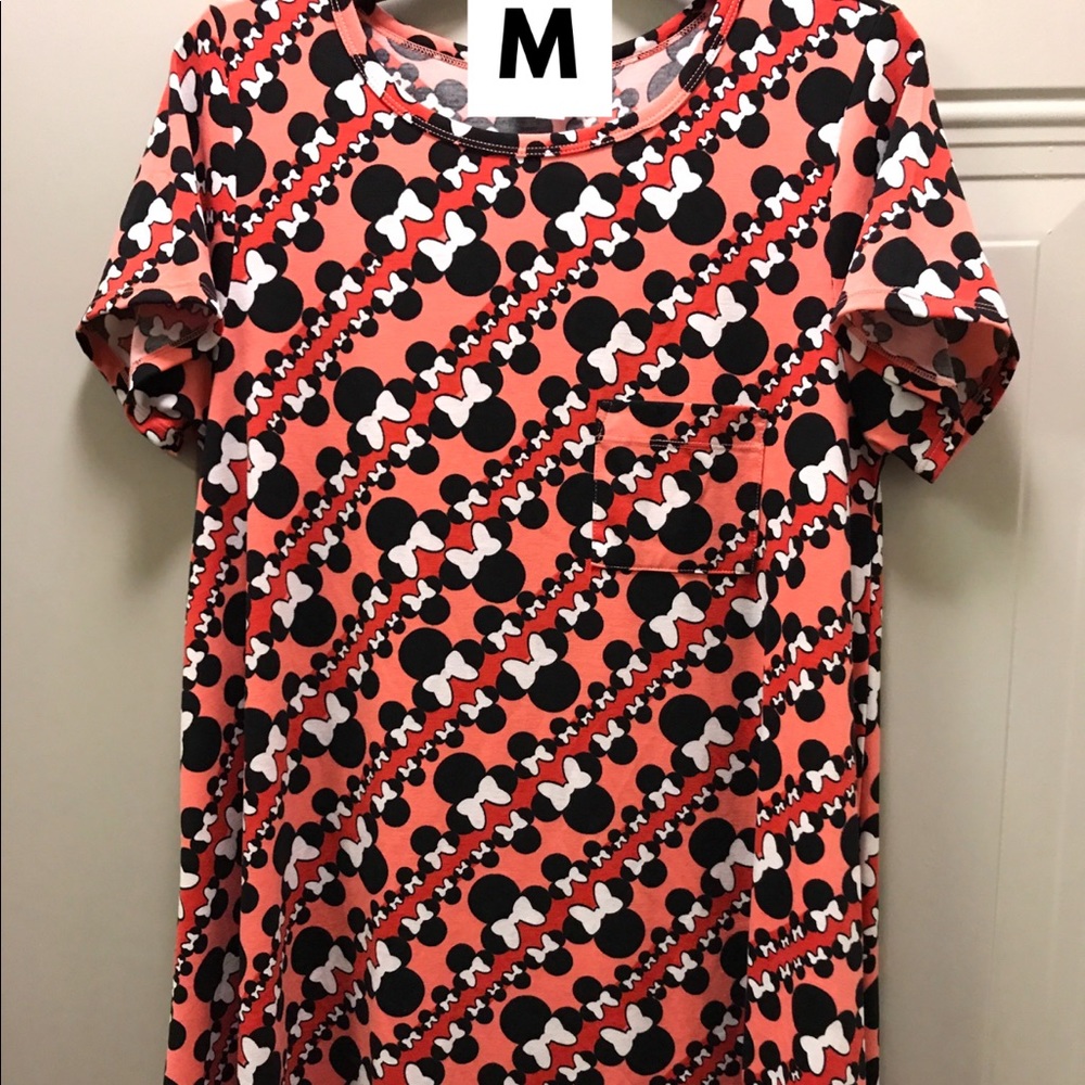 LuLaRoe Disney Carly Dress w/ Minnie Mouse